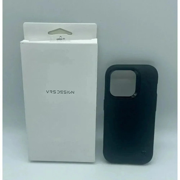 VRS DESIGN Terra Guard Modern MagSafe Case for iPhone 15 Pro 2023 Matte Black - Picture 2 of 7